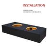 10" Dual Sealed sub Box, fits 82-04 mustng Coupe Speaker Box subwoofer Enclosure Stereo car Audio Home Audio view 4