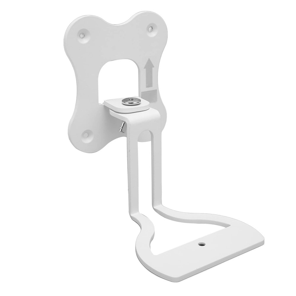 GOTOTOP Soporte para Speakers Techo Wireless Speaker Holder Era 100, Flexible Angle Wall Mount Bracket with Rotatable Base Space Saving Wireless Speaker Accessory (White)