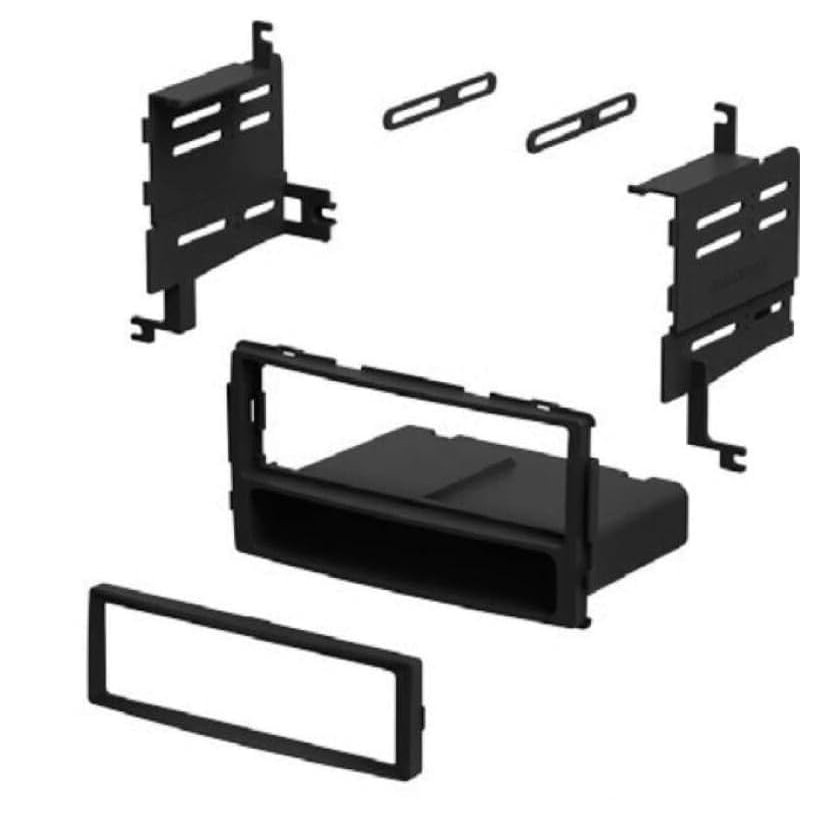 Single Din Car Stereo Radio Install Dash Kit -No Factory Nav Vehicles: Made for 2007-2012 Hyundai Santa Fe