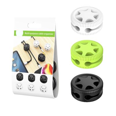 Cable Clip Cord Holder Management Cord Organizers Wire Keeper for Desk Phone Charging Computer Home Office Desktop Cable Wire Organizers