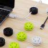 Cable Clip Cord Holder Management Cord Organizers Wire Keeper for Desk Phone Charging Computer Home Office Desktop Cable Wire Organizers view 4
