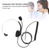 ciciglow Monoaural Headphones, Headphones with Noise Reduction with a Fixed Phone Microphone for Home Phone, Office Use view 3