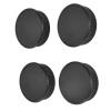 4-Piece M42 Screw Mount Camera Body Cap and Lens Rear Cap Cover Set, Hard Plastic Protective Caps for M42 Screw Mount Camera Body and Lenses view 3