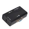 AYNEFY Vga Splitter, Ga Abs Construction, 1 in 2 Out Vga Splitter, Baci97 with 1080P Hd Resolution for Screen Duplication and Presentations view 2