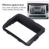 2 Din Car Radio Fascia DVD Panel Mounting Kit, Radio Fascia Plate Frame Navigation Trim, Replacement for Carens Rondo 2013, ABS Material with Inner Frame and Bracket view 4