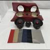 Custom Truck Door Panel Speaker pods Compatible with 90-94 Chevy GMC OBS Burgundy Pair Left and Right Speakers not Included view 3