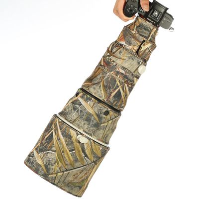 CHASING BIRDS Lens Camouflage Waterproof Coat for Canon EF 400mm F2.8 L is III USM Rainproof Lens Protective Cover Version IV (Reed Camouflage)