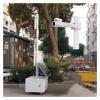 78.7-157.5in Security Camera Pole with 4 Wheels, Splicing Type Security Camera Mounting Bracket Extender Pole Long, Outdoor Surveillance Poles(B,250cm/8.2 ft Pole) view 1