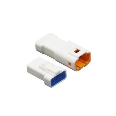 5/10/100 Sets JS+T02R-JW+PF-VS+LE Automotive Connectors 2/3/4/6/8 Pin Water Proof Wire Plugs Socket with Terminals(4p (Male Female),5 Sets)
