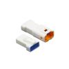 5/10/100 Sets JS+T02R-JW+PF-VS+LE Automotive Connectors 2/3/4/6/8 Pin Water Proof Wire Plugs Socket with Terminals(4p (Male Female),5 Sets) view 1