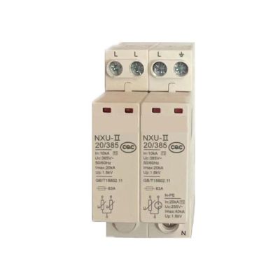 NXU Surge Protector, NXU- 20kA/275V 3P+N 36mm