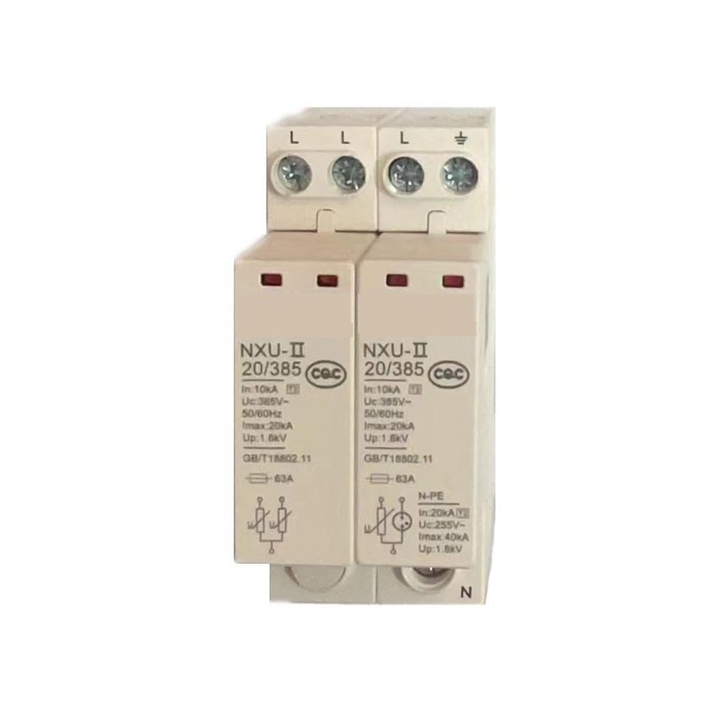 NXU Surge Protector, NXU- 20kA/275V 3P+N 36mm