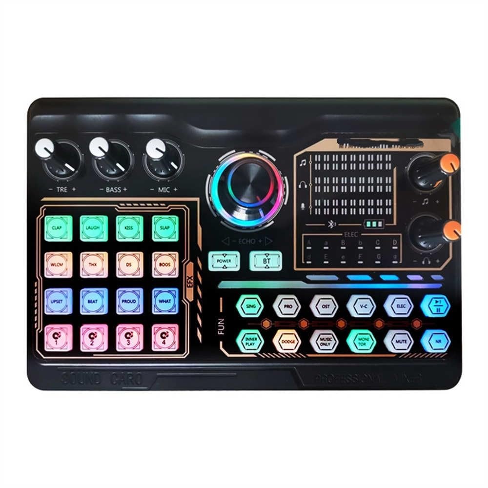 AT87-P300 Professional Podcast Live Streaming Sound Card, Suitable for Recording Live broadcasts on PC, Smartphones, and laptops