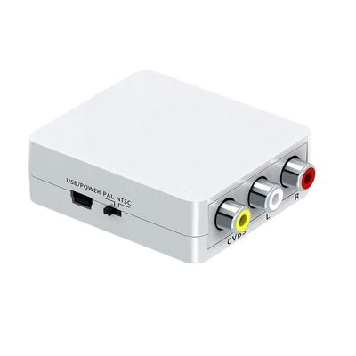 HYAGBCOP V/GA to R/CA Converter Adapter to AV 1080P HD Video VGA2AV for PC TV