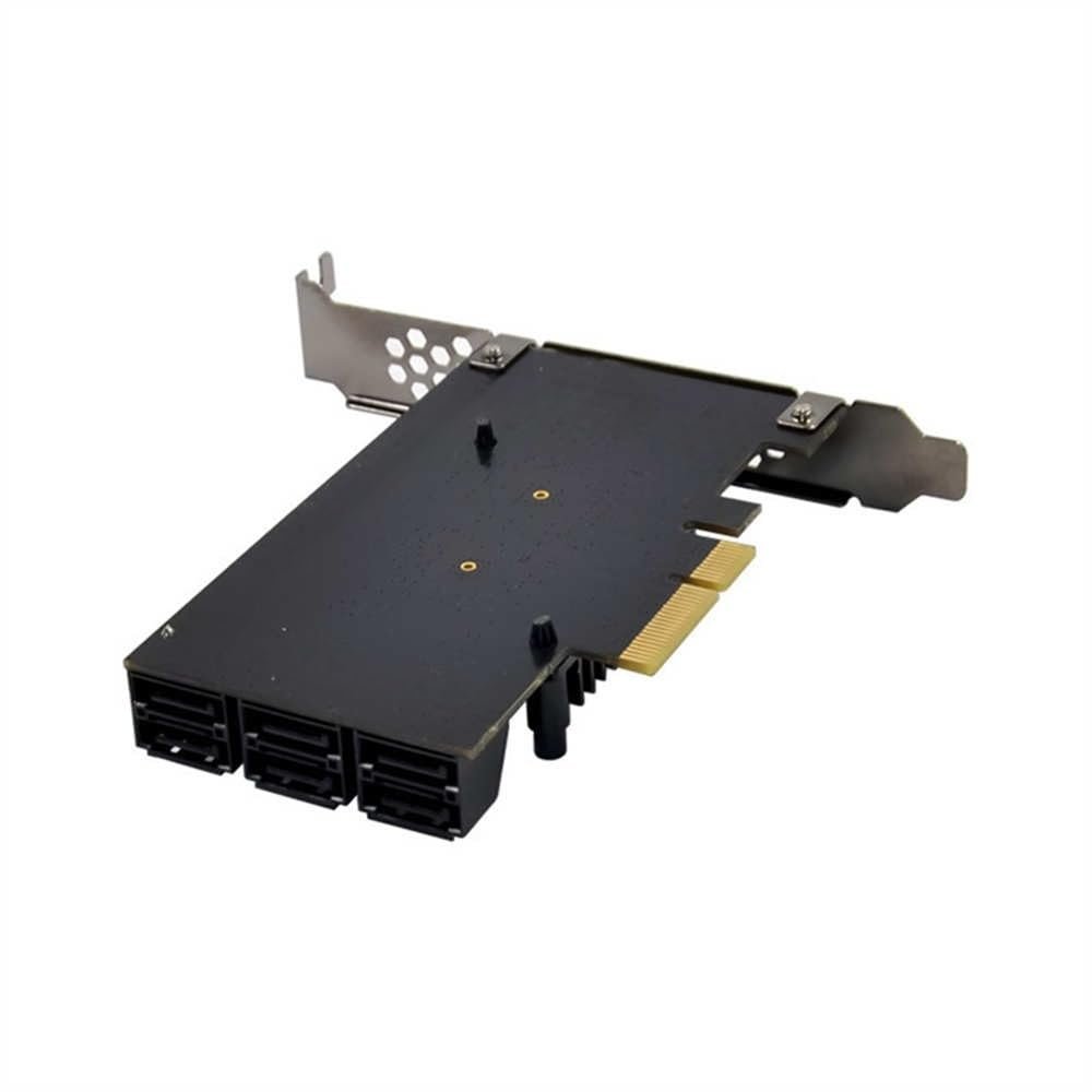 10-Port SATA 3.0 Card PCI SATA3 Controller Card 6Gbps Adapter Converter PCI SATA 3.0 Expansion Card