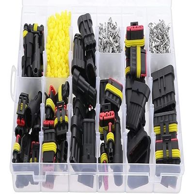 1004Pcs Automotive Water Proof Wire Connectors - Male/Female 1/2/3/4/5/6 Pin - for Cars, Motorcycles &Boats - 22-16 AWG