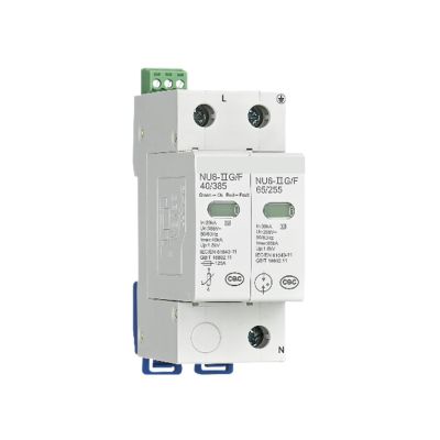 NU6 Surge Protector, NU6-G 65kA/320V 2P(R)