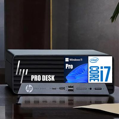 HP Pro SFF 400 G9 Desktop Computer | Intel Core i7-12700, 16-Core Processor (8 P-cores + 8 E-cores), Up to 5.4GHz | 16GB RAM, 1TB SSD | WiFi 6 | USB Type-C 10Gbps, HDMI DisplayPort | Win 11 Home