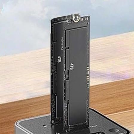 Dual-Bay M.2 SSD Docking Station, Dual-Bay Offline USB C to Docking Station, one-Click Offline SSD Docking Station, UK