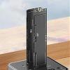 Dual-Bay M.2 SSD Docking Station, Dual-Bay Offline USB C to Docking Station, one-Click Offline SSD Docking Station, UK view 1