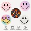 107 Pcs Smiley Face Stickers, Smiling Stickers for Water Bottle Teaching Rewards Notebooks Stationery Toy Laptop Notebook Cup Phone Case Skateboard, 2.5 Inch Diameter view 2
