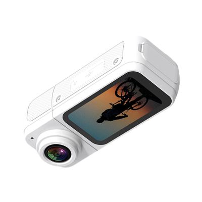 BUBEFSKD 1.47in Thumb Sized Small Camera with 180 Rotating Lens 2.7K Video Strong for Capturing Life's Moment Body Camera