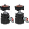 BallHead for Camera Tripods 360 Degree Panoramic View 90 Tilt Function for On The Go Photographers Precisions Control Knobs view 4