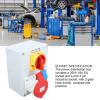Marhynchus Power Distribution Box - 15A & 32A 5-Pin Industrial Socket with 2-Level Rotating Switch for Indoor/Outdoor Use - Durable & Compact Design for Garden & Garage Setup view 4