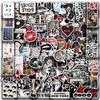 100 PCS Aesthetic Downtown Girls Stickers Inspirational Positive Motivational Y2K Decals for Vinyl Waterproof Water Bottle for Teens Adults Decals for Laptop Party DIY Decoration Supplies(Y2K) view 1