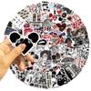 100 PCS Aesthetic Downtown Girls Stickers Inspirational Positive Motivational Y2K Decals for Vinyl Waterproof Water Bottle for Teens Adults Decals for Laptop Party DIY Decoration Supplies(Y2K) view 2