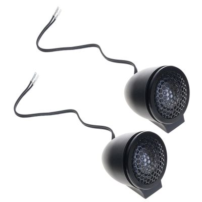 Auto Sound Upgrades Set 2PCS Silk Film Tweeters 150W Power Car Tweeter Speakers 4Ohm Impedance General Fit for Vehicles Silk Film Tweeter for Enhances Sound Clearness
