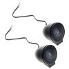 Auto Sound Upgrades Set 2PCS Silk Film Tweeters 150W Power Car Tweeter Speakers 4Ohm Impedance General Fit for Vehicles Silk Film Tweeter for Enhances Sound Clearness view 1