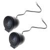 Auto Sound Upgrades Set 2PCS Silk Film Tweeters 150W Power Car Tweeter Speakers 4Ohm Impedance General Fit for Vehicles Silk Film Tweeter for Enhances Sound Clearness view 3