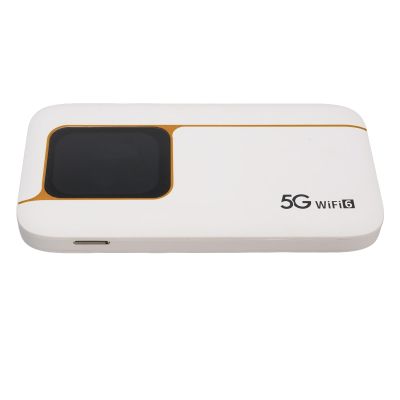 Denash 5G Mobile Hotspot,7100mAh Portable Mobile Router with Sim Card Slot,WiFi 6 Device with 2.01" Touch Screen Supports 16 Devices for Outdoor Travel