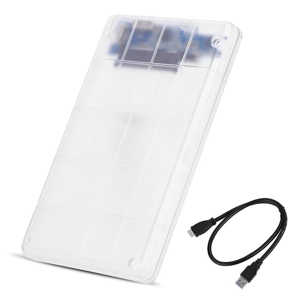 25. Inch to USB 30. Hard Drive Enclosure, SSD Storage , Speed 5Gbps Data Transfer, Supports 2TB 7mm95mm/. SSD, Plug and Play for ,