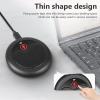 Omnidirectional USB Conference Microphone, Computer Microphone with Noise Reduction, 360 Degree Pick Up Sounds for 5m, USB C Plug and Play for Video Meeting Online Lecture Live Bro view 2