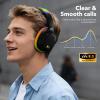 1Mii AI E700 Hybrid Active Noise Cancelling Headphones, Bluetooth Over Ear, Wireless Hi-Res Audio with LDAC & aptX Low Latency for Airplane Travel & Home TV, AI Translation Custom EQ via APP, Colorful view 3