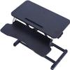 Adjustable Laptop Bed Table with Monitor Stand, Folding Office Desk, Portable Computer Desk with Storage Drawers for Work and Gaming, view 1