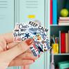 10 Pcs Cruise Stickers Pack  Funny Vacation Travel Vinyl Decals for Scrapbook, Laptop, Water Bottle, Cruise Ship Lover Gift, Nautical Beach Ocean Stickers for Summer Holiday view 4