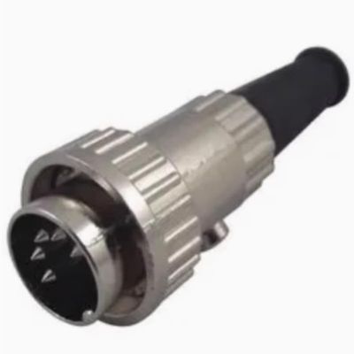 10 PC 71430-050/0800 DIN Audio/Video Connector 5P Plug 180 Degrees