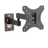 Full Motion TV Monitor Wall Mount Bracket Articulating Arms Swivel Tilt Extension Rotation For Most 10-32 Inch Flat Curved TVs(WMX012-2) view 1