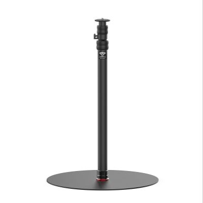 IFOOTAGE A400 Round Base Monopod Stand, 79'' Studio Light Stand with Flat Base, Aluminum Tripod Monopod for DSLR Camera, Video Light, Live Streaming, Vlogging, Payload 10kg/22lb