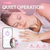 Koepovk Smart Ring for Women & Men,Fitness Ring,Couple Rings,Health Ring Tracker with Heart Rate Monitor,Sleep Ring,Cute Ring,Step Ring, for iOS Android Pink/Blue Inteligente (Pink, #6) view 2
