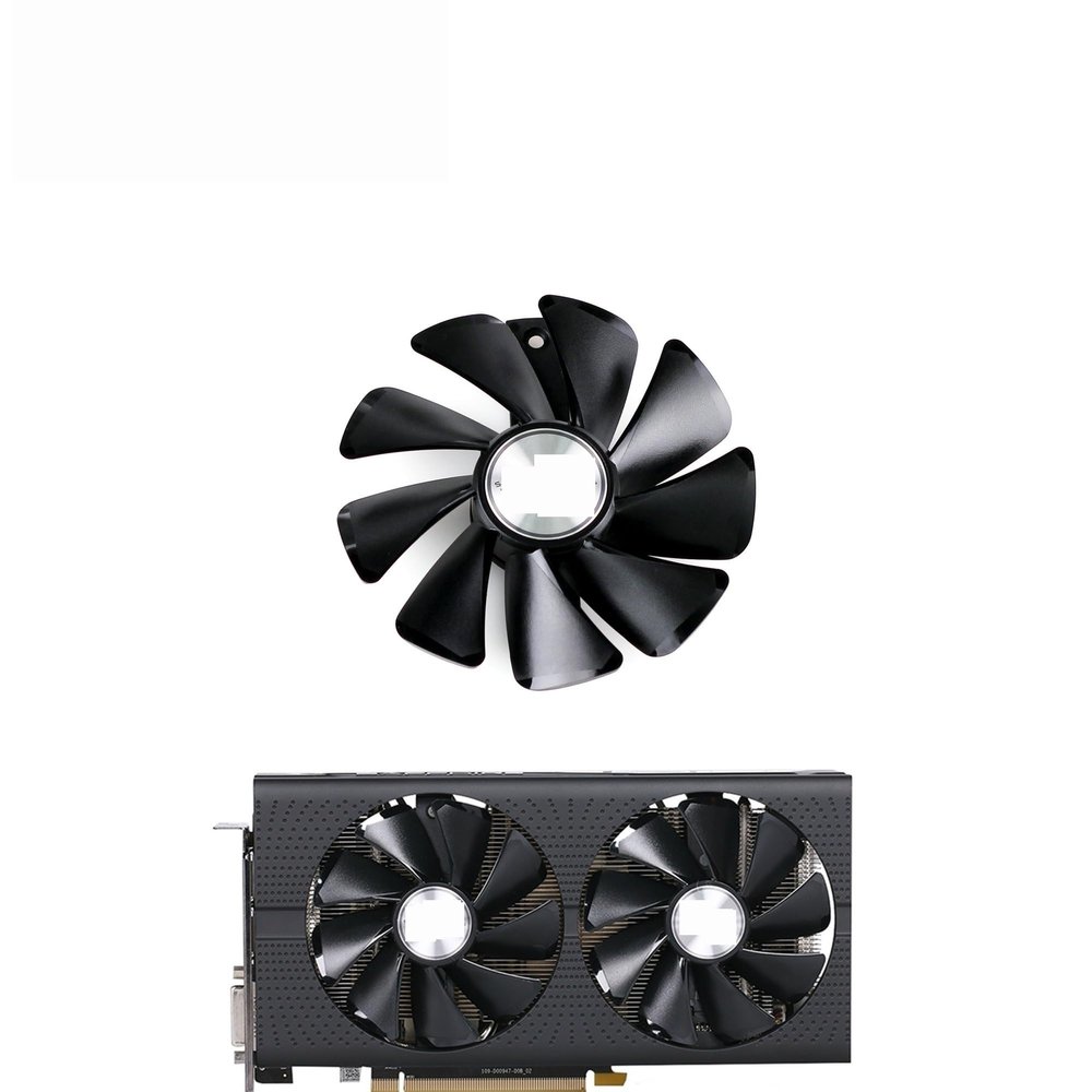 CF1015H12D RX580 RX590 Cooling Fan for Sapphire for Radeon RX 470 480 570 580 Nitro Mining Edition Gaming Video Card Cooler
