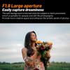7artisans AutoFocus 50mm F1.8 Full Frame Lens,F1.8 Large Aperture,Support Automatic/Manual Face/Eye Recognition, Compatible for Sony FX A1 A9 A7M A7R A7S A7C ZVE Series,Black view 2