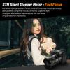 7artisans AutoFocus 50mm F1.8 Full Frame Lens,F1.8 Large Aperture,Support Automatic/Manual Face/Eye Recognition, Compatible for Sony FX A1 A9 A7M A7R A7S A7C ZVE Series,Black view 3
