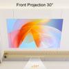 Portable Projector Screen 60/120 inch 16:9, Foldable Anti-Crease Metal Anti-Light Movie Projection Screen, 4K HD 2.6 Gain for Backyard Cinema(84 inch) view 3