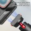 Dpofirs Magnetic Base with Camera Mount, for X5 for Ace Pro 2, Silicone Pad, Lightweight for Cage, Bracket, Tripod view 3