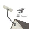 cekay Starlink Gen 3 Mount Kit, Adjustable Wall Roof Mount for Starlink V3 Standard Dish, 33.5" J Pole with Pipe Adapter, Reversible Standoff Arm, 360 Rotation, 20 Tilt, Heavy Duty Outdoor Mount view 1