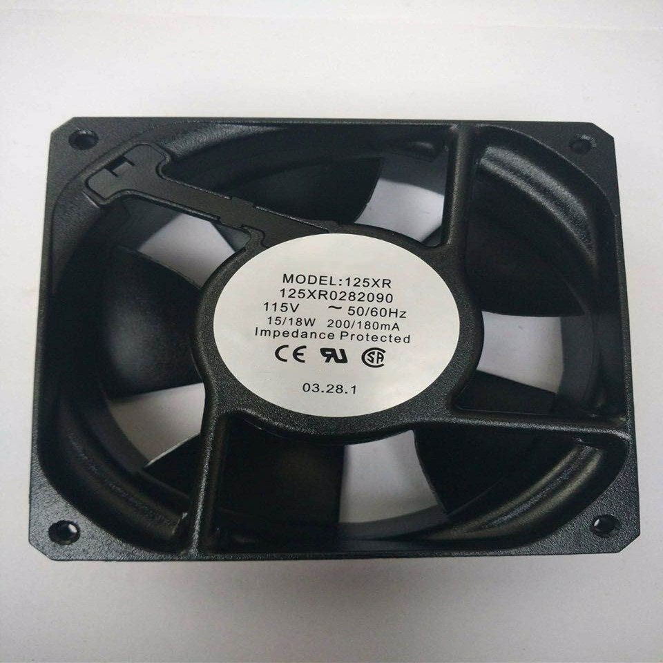 125XR0282090 12038 2-pin AC115V 15/18W 120x120x38mm 12cm axial Cooling Fan